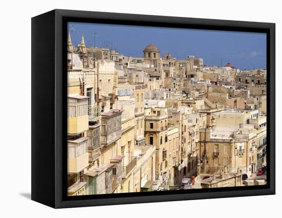 Valletta, Malta, Mediterranean, Europe-Hans Peter Merten-Framed Premier Image Canvas