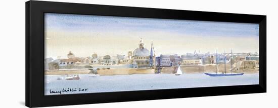 Valletta Skyline, 2011-Lucy Willis-Framed Giclee Print