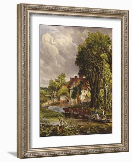 Valley Farm-John Constable-Framed Giclee Print