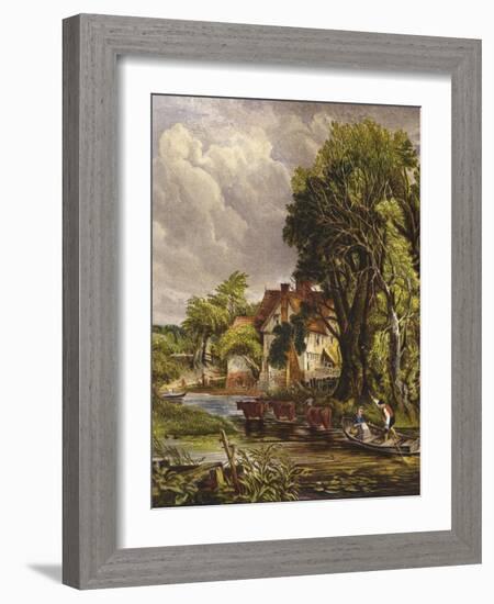 Valley Farm-John Constable-Framed Giclee Print