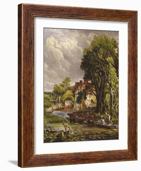 Valley Farm-John Constable-Framed Giclee Print