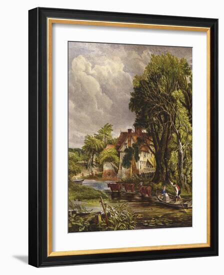 Valley Farm-John Constable-Framed Giclee Print