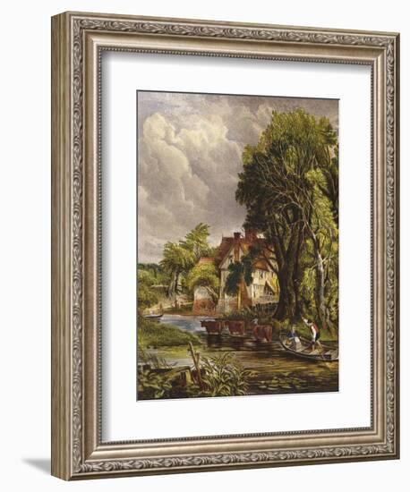 Valley Farm-John Constable-Framed Giclee Print