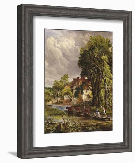 Valley Farm-John Constable-Framed Giclee Print