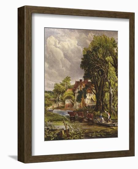 Valley Farm-John Constable-Framed Giclee Print