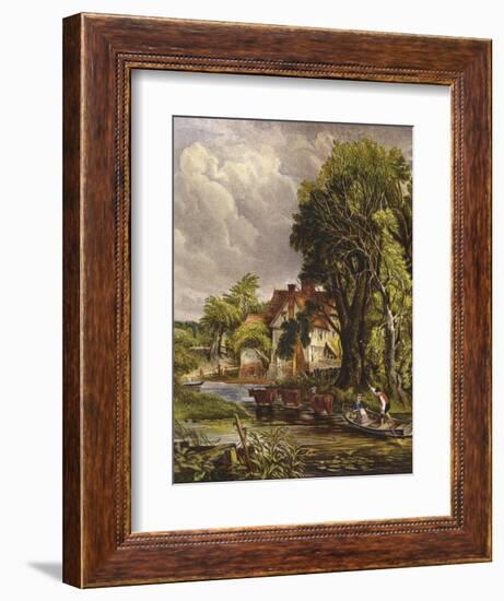 Valley Farm-John Constable-Framed Giclee Print