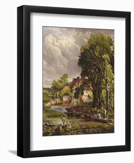 Valley Farm-John Constable-Framed Giclee Print