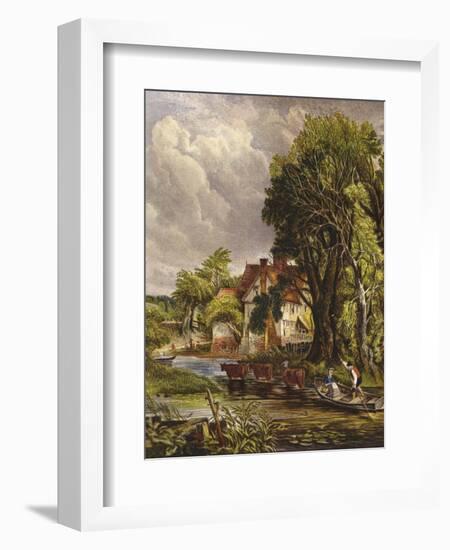 Valley Farm-John Constable-Framed Giclee Print