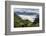 Valley filled with cloud in Andes central highlands, hiding the Nariz del Diablo railway below Chun-Tony Waltham-Framed Photographic Print