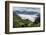 Valley filled with cloud in Andes central highlands, hiding the Nariz del Diablo railway below Chun-Tony Waltham-Framed Photographic Print