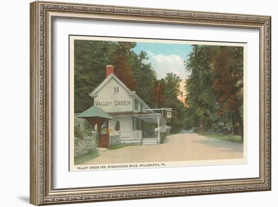 Valley Green Inn, Philadelphia, Pennsylvania-null-Framed Art Print