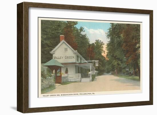 Valley Green Inn, Philadelphia, Pennsylvania-null-Framed Art Print