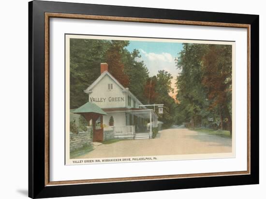 Valley Green Inn, Philadelphia, Pennsylvania-null-Framed Art Print