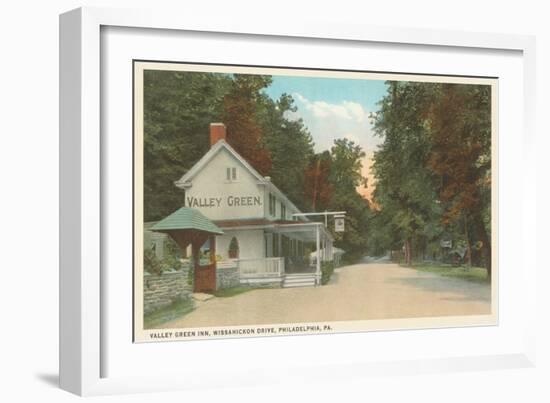 Valley Green Inn, Philadelphia, Pennsylvania-null-Framed Art Print