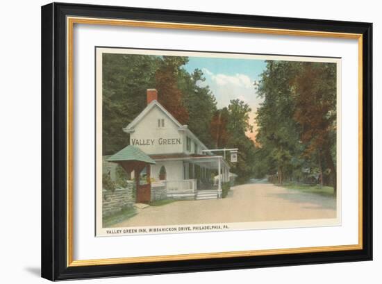 Valley Green Inn, Philadelphia, Pennsylvania-null-Framed Art Print