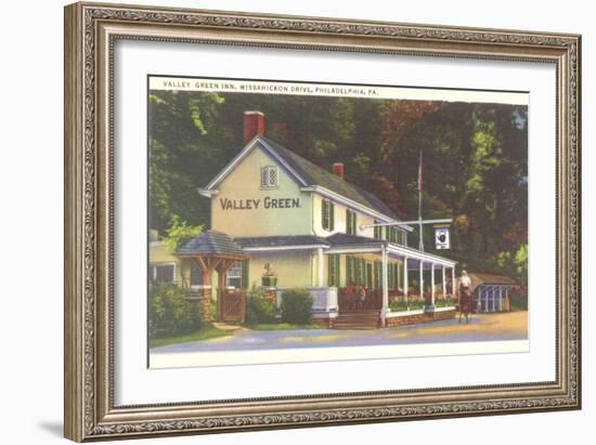 Valley Green Inn, Philadelphia, Pennsylvania-null-Framed Art Print