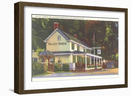 Valley Green Inn, Philadelphia, Pennsylvania--Framed Art Print