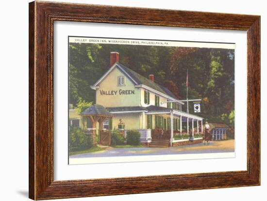 Valley Green Inn, Philadelphia, Pennsylvania-null-Framed Art Print