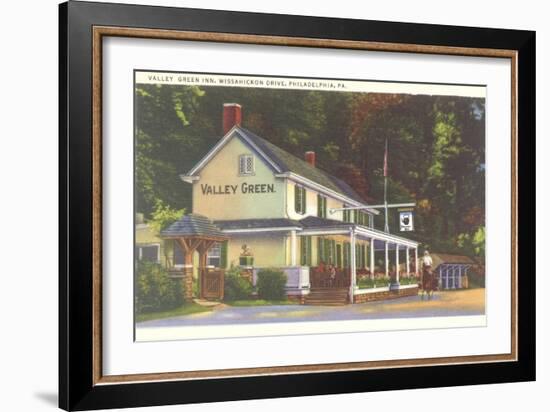 Valley Green Inn, Philadelphia, Pennsylvania-null-Framed Art Print