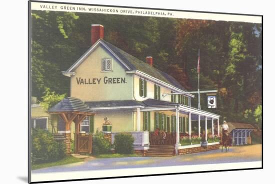Valley Green Inn, Philadelphia, Pennsylvania-null-Mounted Art Print