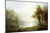 Valley in King's Canyon-Albert Bierstadt-Mounted Giclee Print