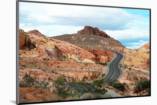 Valley of Fire, near Las Vegas, Nevada, United States of America, North America-Ethel Davies-Mounted Photographic Print