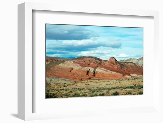 Valley of Fire, near Las Vegas, Nevada, United States of America, North America-Ethel Davies-Framed Photographic Print