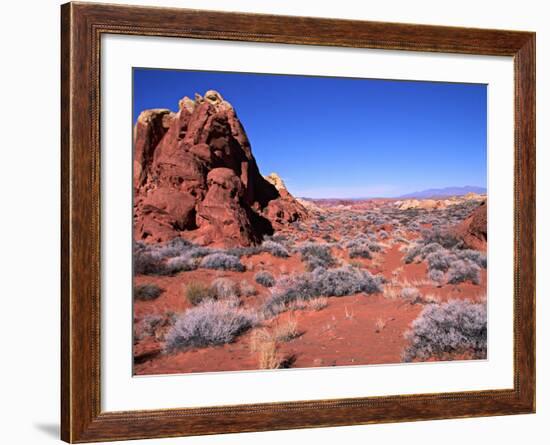 Valley of Fire State Park, Nevada, USA-Charles Sleicher-Framed Photographic Print