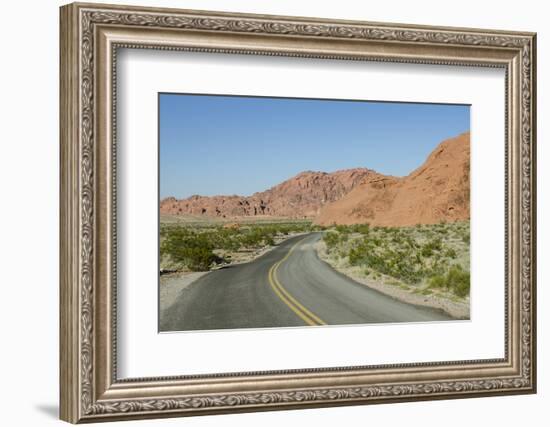 Valley of Fire State Park Outside Las Vegas, Nevada, United States of America, North America-Michael DeFreitas-Framed Photographic Print