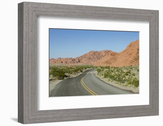 Valley of Fire State Park Outside Las Vegas, Nevada, United States of America, North America-Michael DeFreitas-Framed Photographic Print