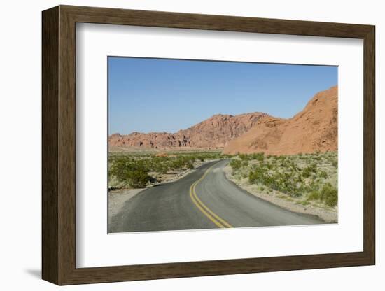 Valley of Fire State Park Outside Las Vegas, Nevada, United States of America, North America-Michael DeFreitas-Framed Photographic Print