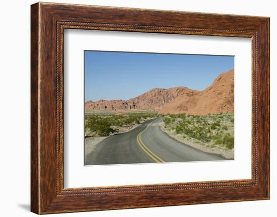 Valley of Fire State Park Outside Las Vegas, Nevada, United States of America, North America-Michael DeFreitas-Framed Photographic Print