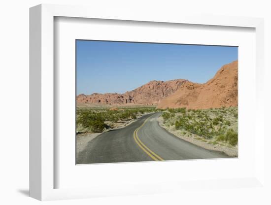 Valley of Fire State Park Outside Las Vegas, Nevada, United States of America, North America-Michael DeFreitas-Framed Photographic Print