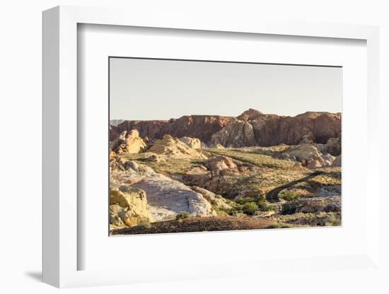 Valley of Fire State Park Outside Las Vegas, Nevada, United States of America, North America-Michael DeFreitas-Framed Photographic Print