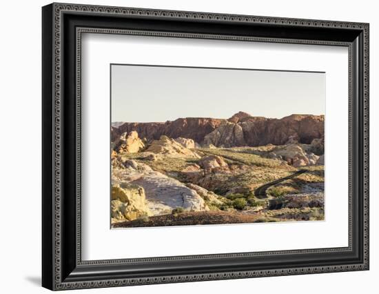 Valley of Fire State Park Outside Las Vegas, Nevada, United States of America, North America-Michael DeFreitas-Framed Photographic Print