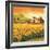 Valley of Sunflowers-Richard Leblanc-Framed Art Print