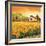 Valley of Sunflowers-Richard Leblanc-Framed Art Print