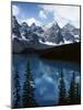 Valley of Ten Peaks, Lake Morain, Banff National Park, Alberta, Canada-Charles Gurche-Mounted Photographic Print