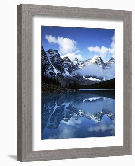 Valley of Ten Peaks, Lake Moraine, Banff National Park, Alberta, Canada-Charles Gurche-Framed Photographic Print