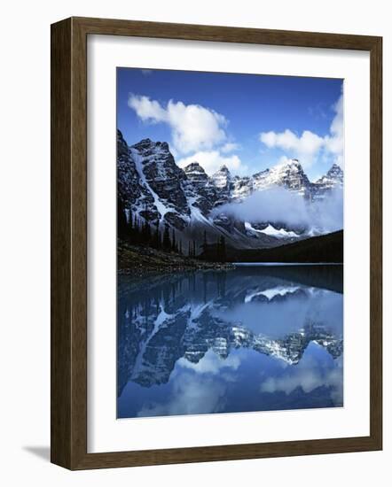 Valley of Ten Peaks, Lake Moraine, Banff National Park, Alberta, Canada-Charles Gurche-Framed Photographic Print