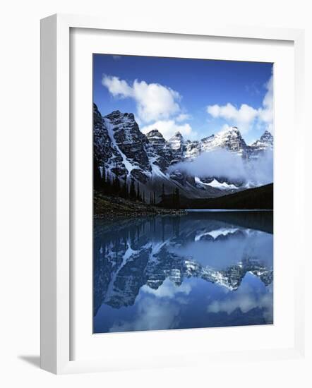 Valley of Ten Peaks, Lake Moraine, Banff National Park, Alberta, Canada-Charles Gurche-Framed Photographic Print