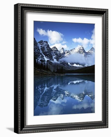 Valley of Ten Peaks, Lake Moraine, Banff National Park, Alberta, Canada-Charles Gurche-Framed Photographic Print