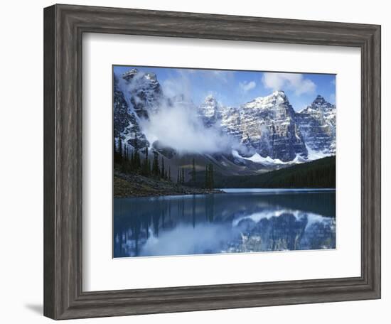 Valley of Ten Peaks, Lake Moraine, Banff National Park, Alberta, Canada-Charles Gurche-Framed Photographic Print