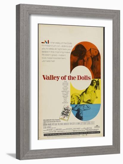 Valley of the Dolls, 1967, Directed by Mark Robson-null-Framed Giclee Print