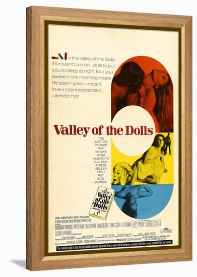 Valley of the Dolls, 1967-null-Framed Stretched Canvas