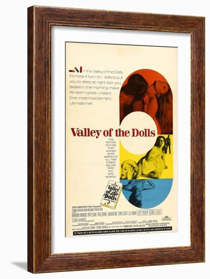 Valley of the Dolls, 1967-null-Framed Art Print