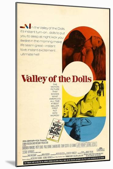 Valley of the Dolls, 1967-null-Mounted Art Print