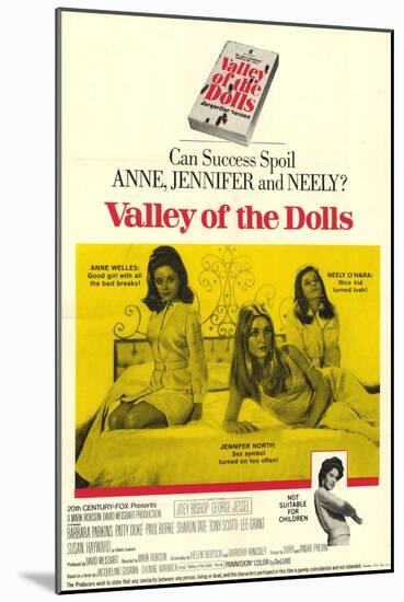 Valley of the Dolls, 1967-null-Mounted Art Print