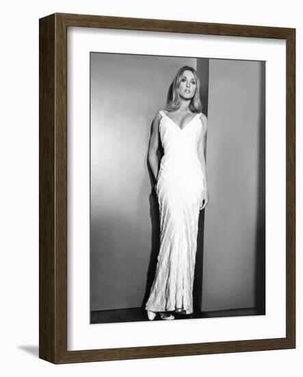 Valley of the Dolls, Sharon Tate, in a Gown by William Travilla, 1967-null-Framed Photo