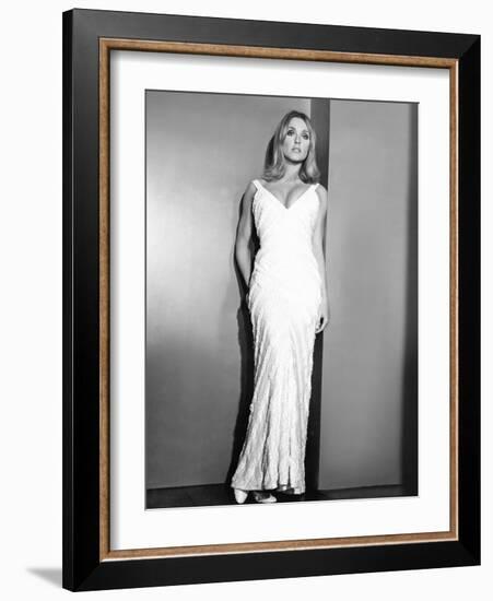 Valley of the Dolls, Sharon Tate, in a Gown by William Travilla, 1967-null-Framed Photo